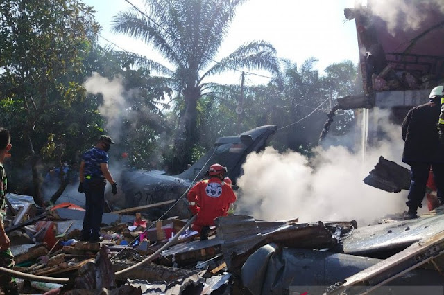 Pesawat Tempur TNI AU Jatuh di Riau