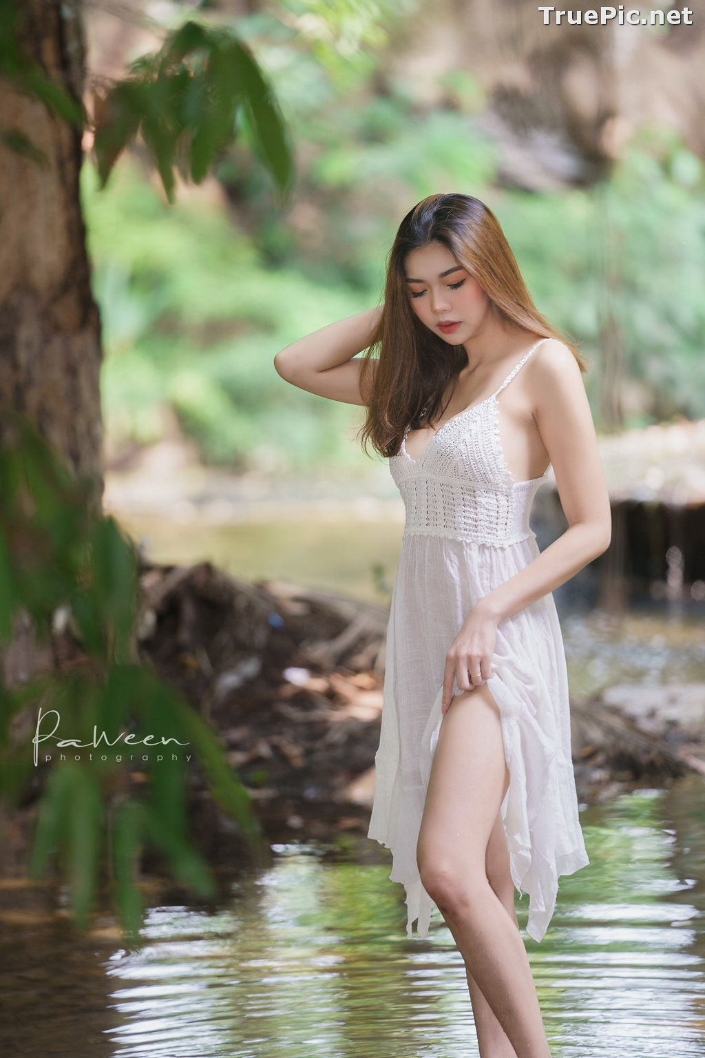 Image Thailand Model - Sirirut Thananet - Beautiful Angel and Small Stream - TruePic.net - Picture-13