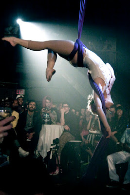 Toronto ON Ontario Photography Sarah DeVenne Event Marina Antoinette by Riatoss Productions Performer Circus Cirque Aerialist Molly Keczan @ Mod Club Theatre Toronto