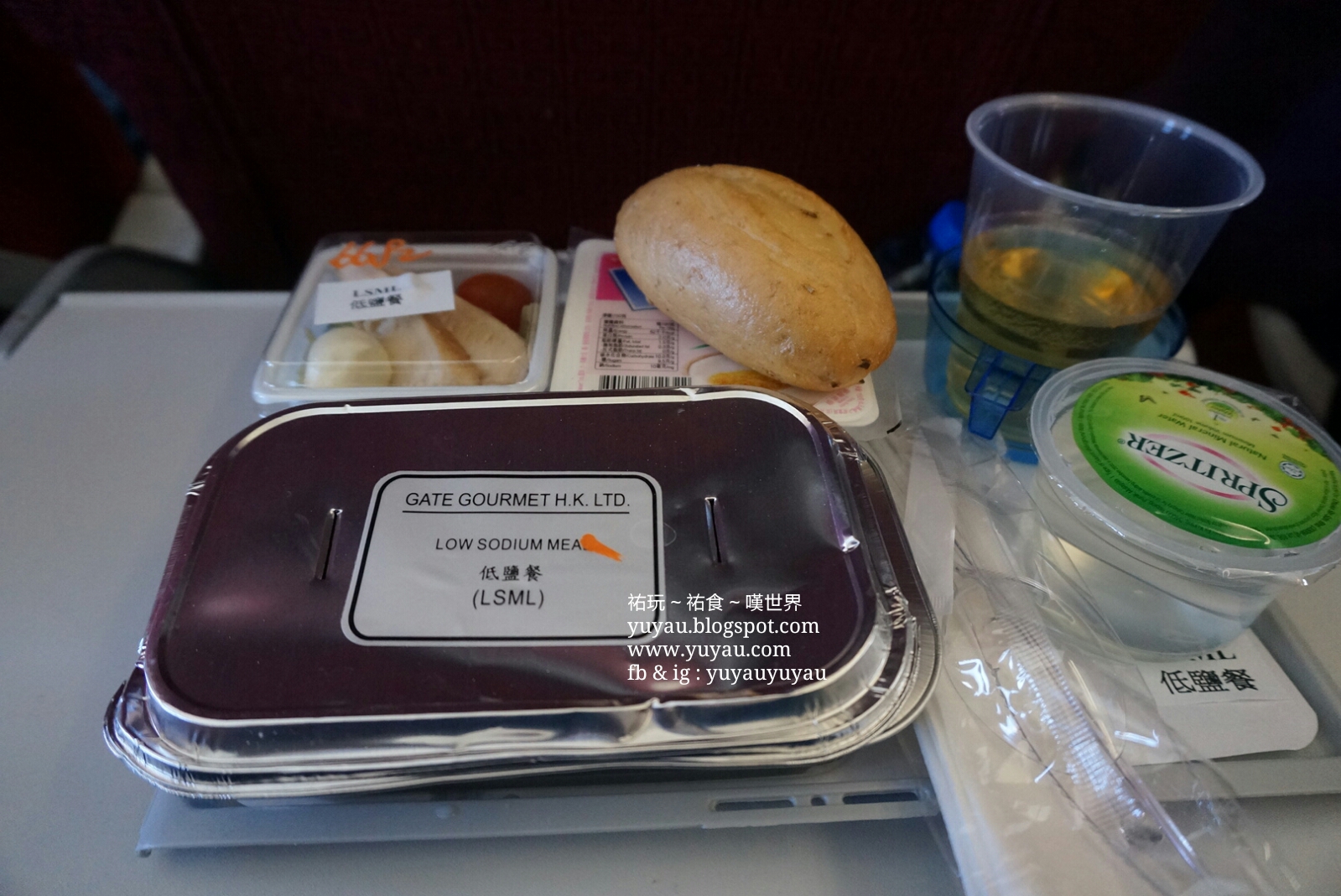 香港航空飛機餐