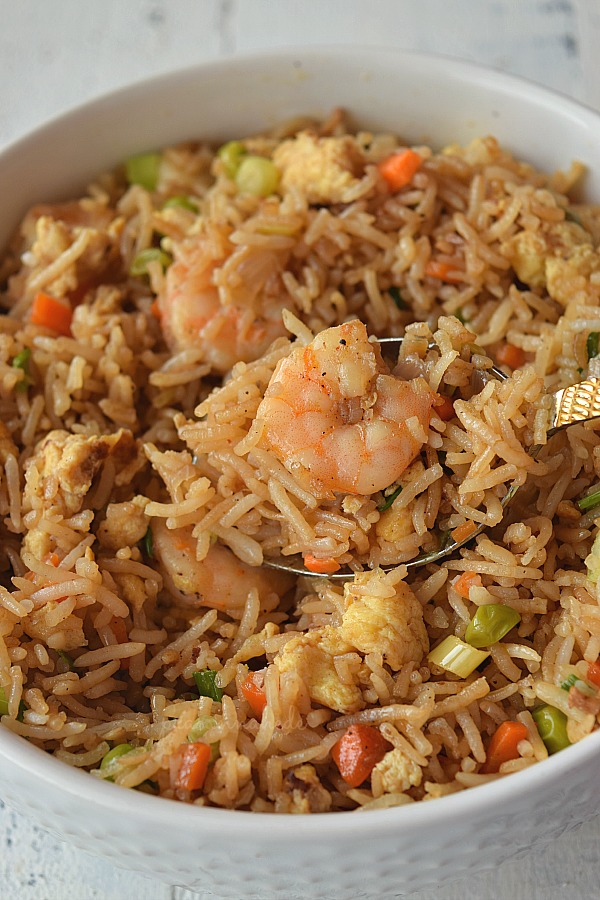 Authentic Chinese Shrimp Fried Rice | Savory Bites Recipes - A Food ...