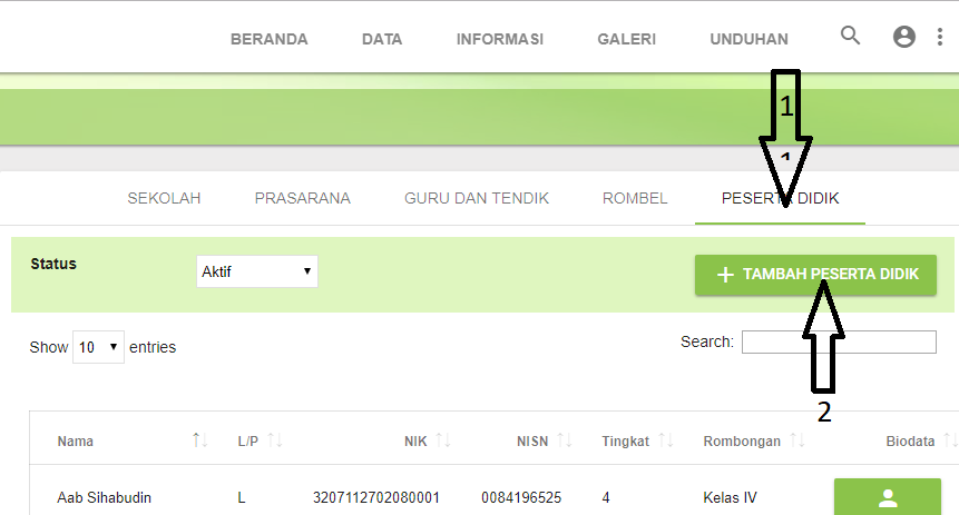Cara Menambahkan Peserta Didik Baru Di Dapodik 2020 Siap Belajar