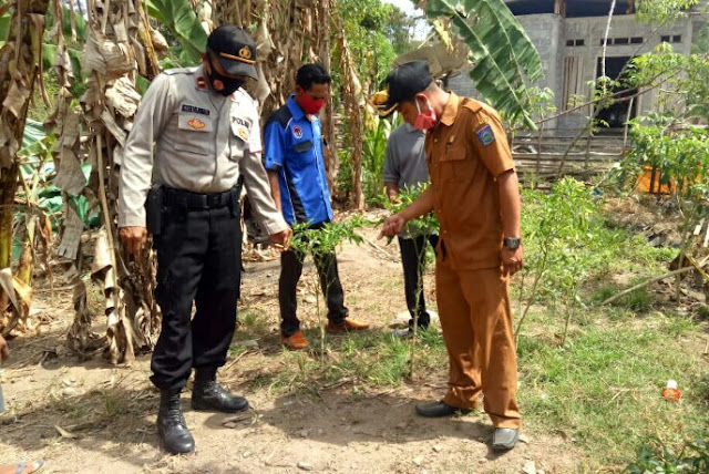 Mantapkan Kampung Sehat, Kapolsek Hu'u lakukan sambang rutin