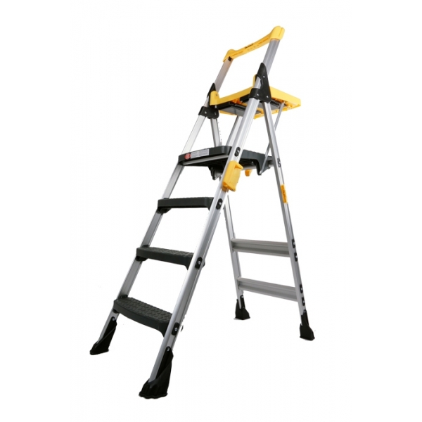 SKL DIY Uptown Cosco 4 steps Yellow Folding Ladder