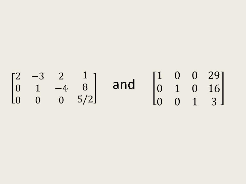 Difference between matrix and determinant