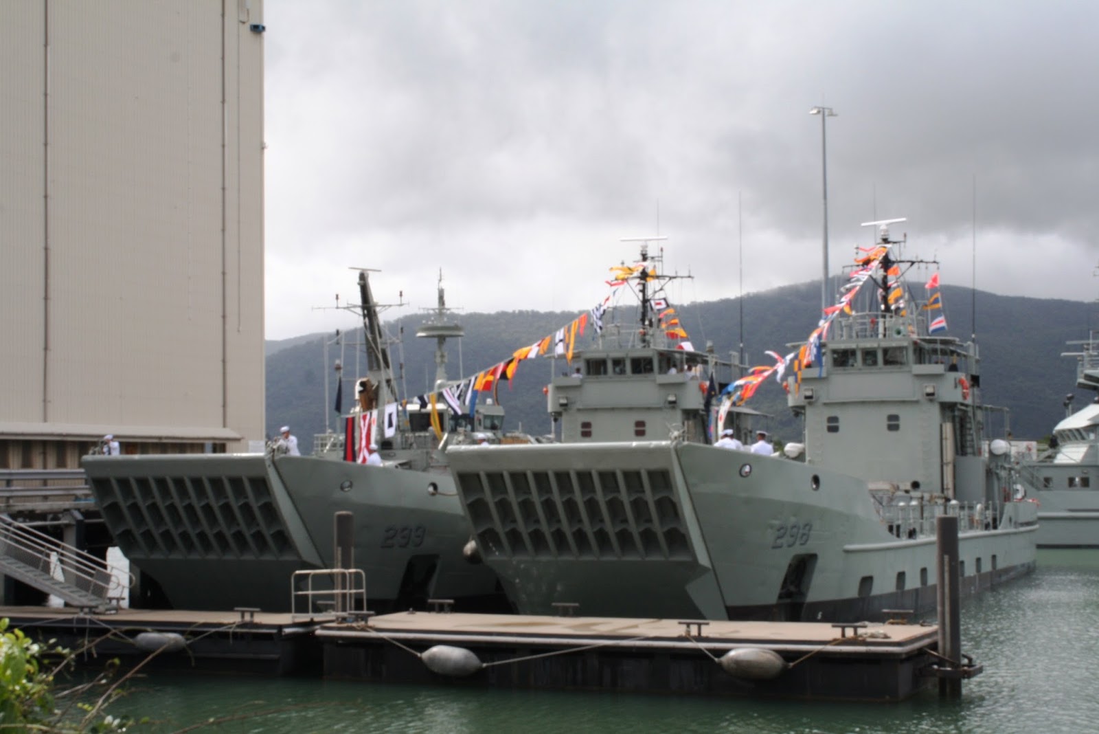 DEFENSE STUDIES Philippines Navy Commissions 2 Landing Craft Heavy