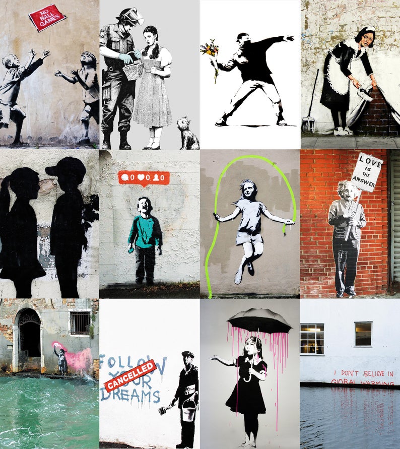 Ein Neues Mural Von Banksy In Bristol So Sieht Es Aus Wenn Ein