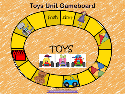 Toys gameboard.