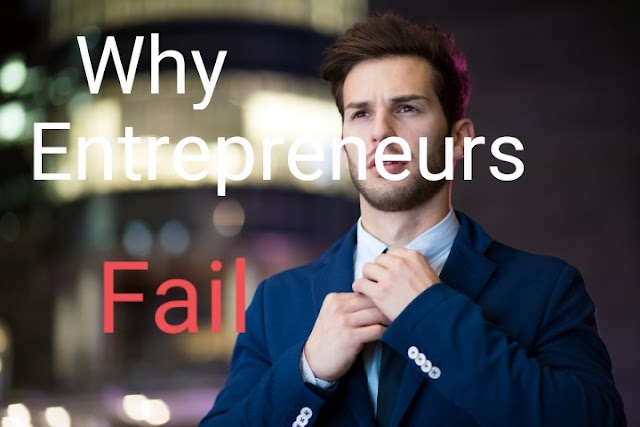 Why Entrepreneurs fail. Even the ones with great ideas fail.