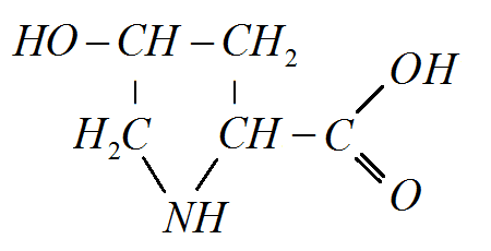 estrutura quimica hidroxiprolina alimentos