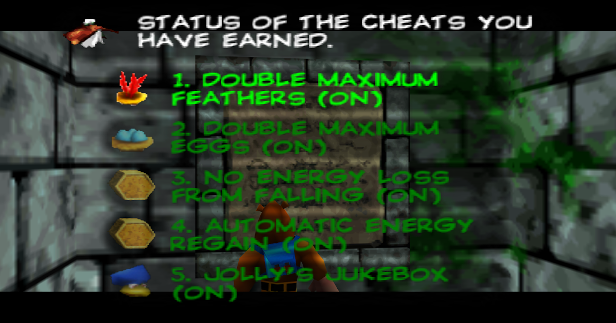 Banjo Kazooie Banjo Kazooie Cheat