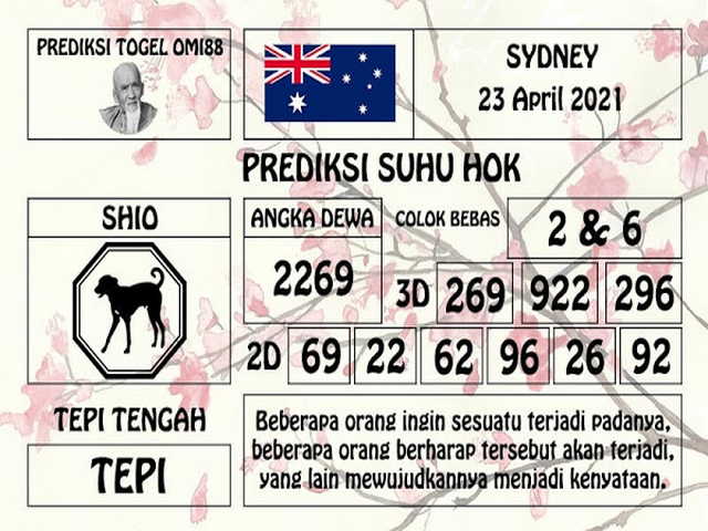 gambar togel sydney
