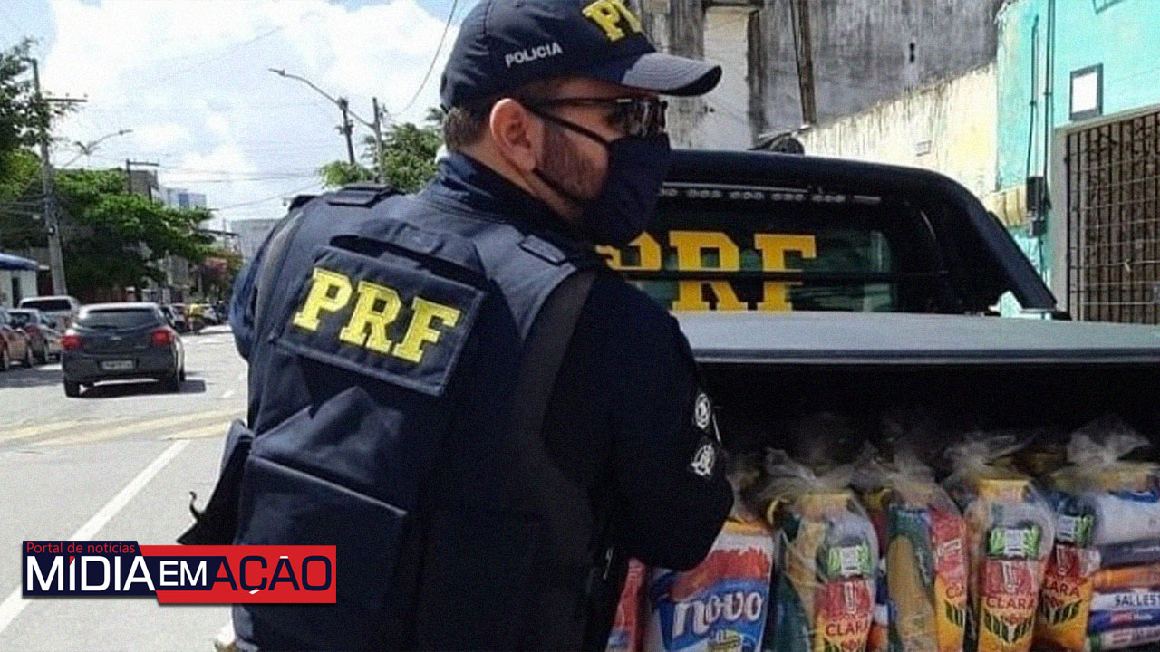 Polícia Rodoviária Federal lança campanha de arrecadação de alimentos