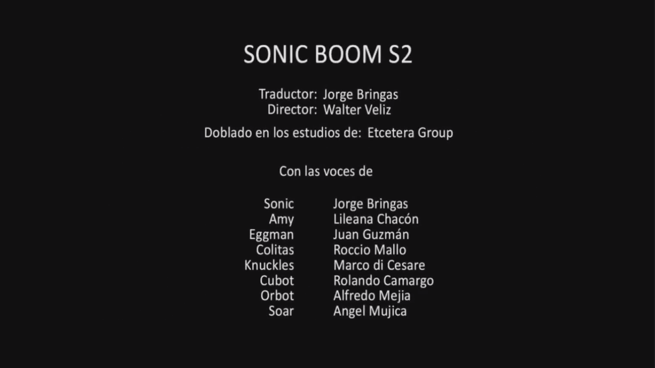 Sonic Boom: CN Estrena Temporada 2 con Cambios en el Elenco de doblaje –  ANMTV