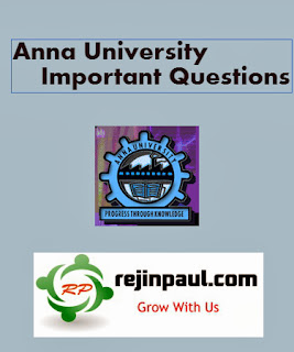 Anna University Nov Dec 2013 Important Questions
