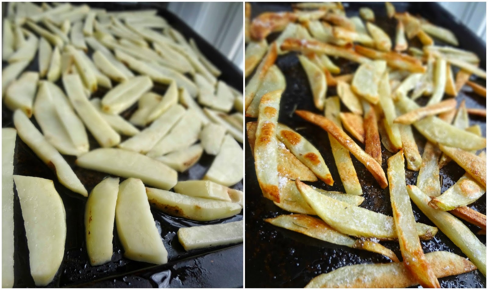 Baked French Fries with Rosemary Baked French Fries with Rosemary