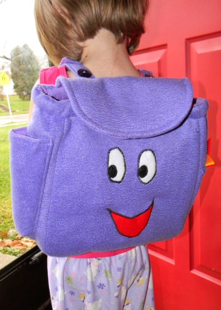 Dora Backpack Sewing Pattern and Tutorial Easy Step to Step DIY!