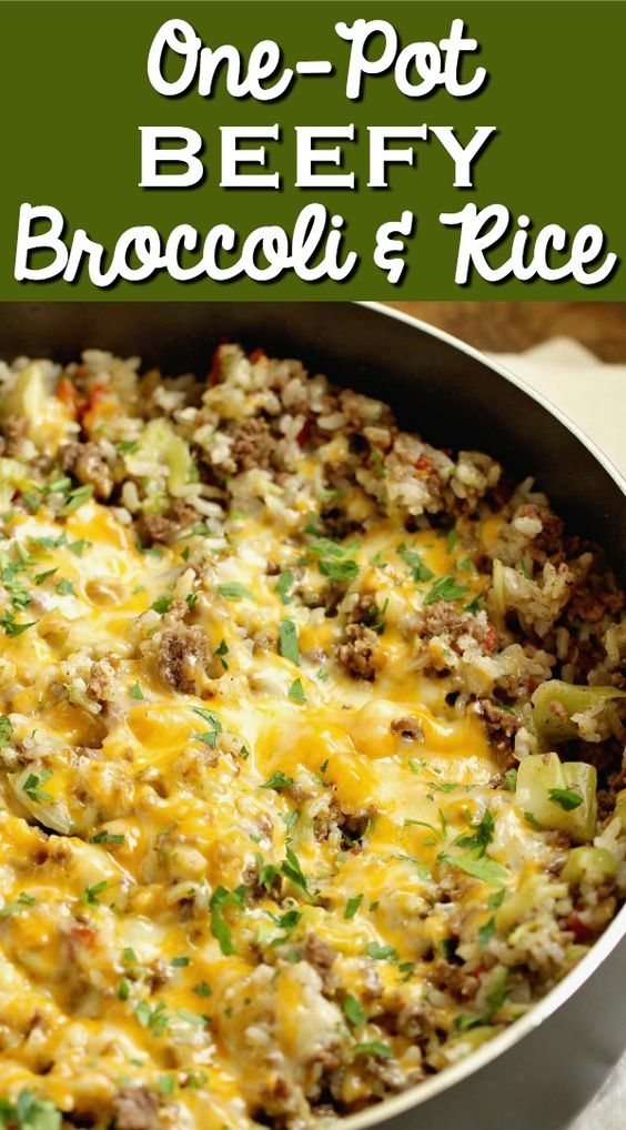 One-Pot Beefy Broccoli Rice #recipes #dinnertonight #food #foodporn #healthy #yummy #instafood #foodie #delicious #dinner #breakfast #dessert #lunch #vegan #cake #eatclean #homemade #diet #healthyfood #cleaneating #foodstagram One-Pot Beefy Broccoli Rice #recipes #dinnertonight #food #foodporn #healthy #yummy #instafood #foodie #delicious #dinner #breakfast #dessert #lunch #vegan #cake #eatclean #homemade #diet #healthyfood #cleaneating #foodstagram