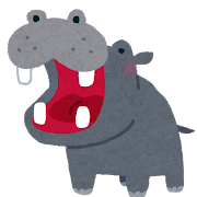 カバのイラスト