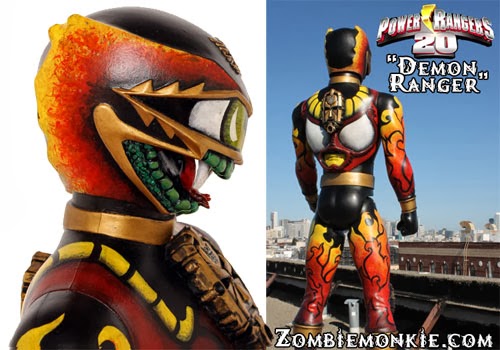 Power Rangers 20th Anniversary Custom by Mikie Graham