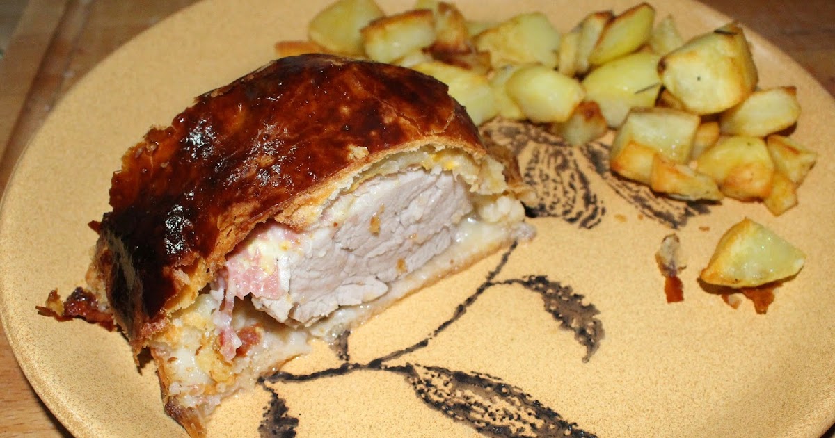 Délices d'une novice Filet mignon de porc en croûte, bacon et reblochon