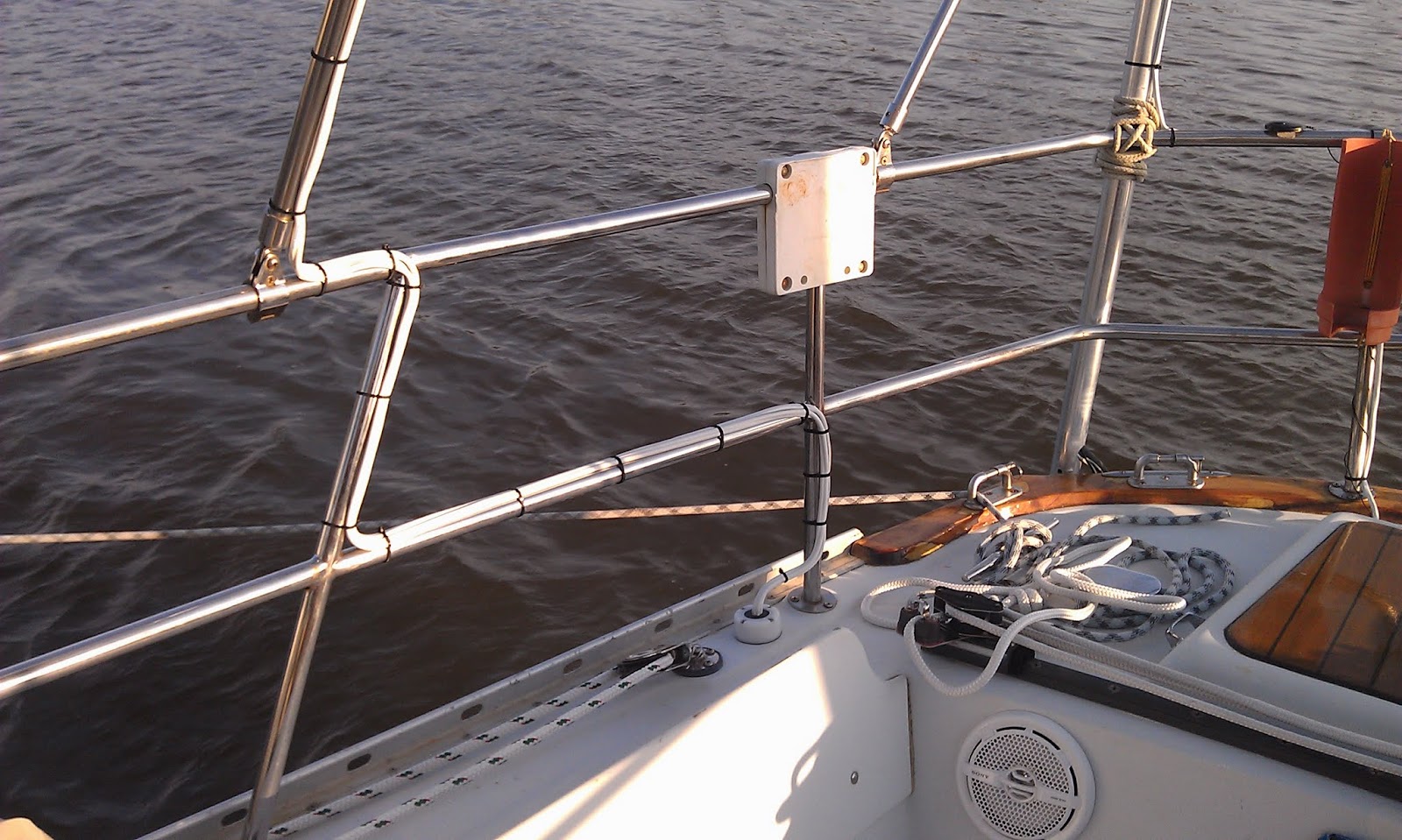Small Boat Projects Making Life Aboard Easier Running Wires for