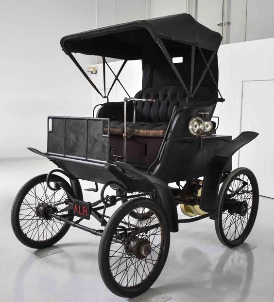 Just A Car Guy The 1898 Riker Electric Stanhope is one of the oldest