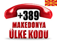 +389 Makedonya ülke telefon kodu