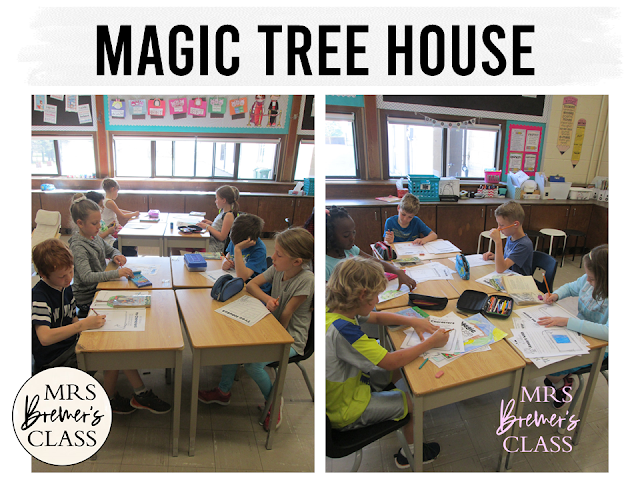 For ALL books in the Magic Tree House series! This pack of fun book study companion activities works with EVERY book in the Magic Tree House series by Mary Pope Osborne. Perfect for whole class guided reading, small groups, or individual study packs. Packed with lots of fun literacy ideas and standards based guided reading activities. Common Core aligned. Grades 1-2 #bookstudies #bookstudy #novelstudy #1stgrade #2ndgrade #literacy #guidedreading #magictreehouse