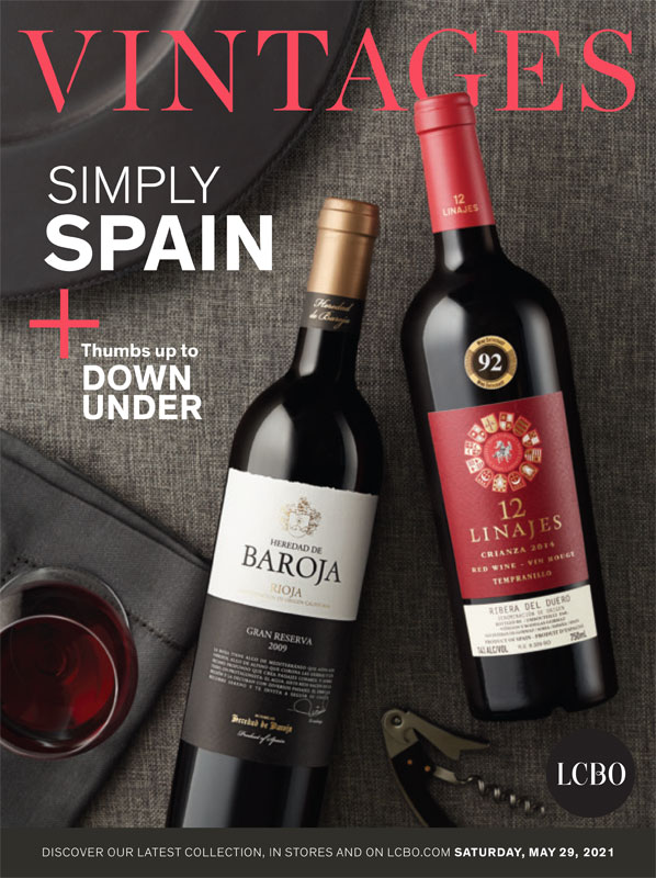 May 29, 2021 LCBO VINTAGES Release Wine Picks Spain + Australia
