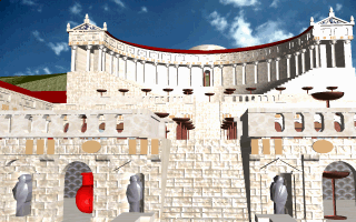 Further up to ascend! Sanctuary of Fortuna Primigenia Virtual Tour provided with the permission of 3d model and virtual tour creator, Darren / Logan5Ariel