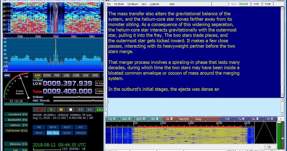 Shortwave Central Shortwave Radiogram weekend schedules