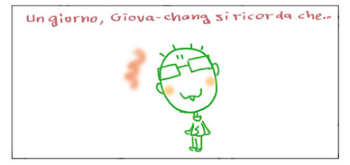 Un giorno, Giova-chang si ricorda che...