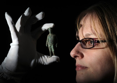 Detectorist finds Mercury figurine in Yorkshire