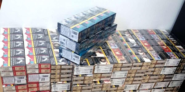 5.430 de pachete cu țigarete descoperite la P.T.F. Calafat