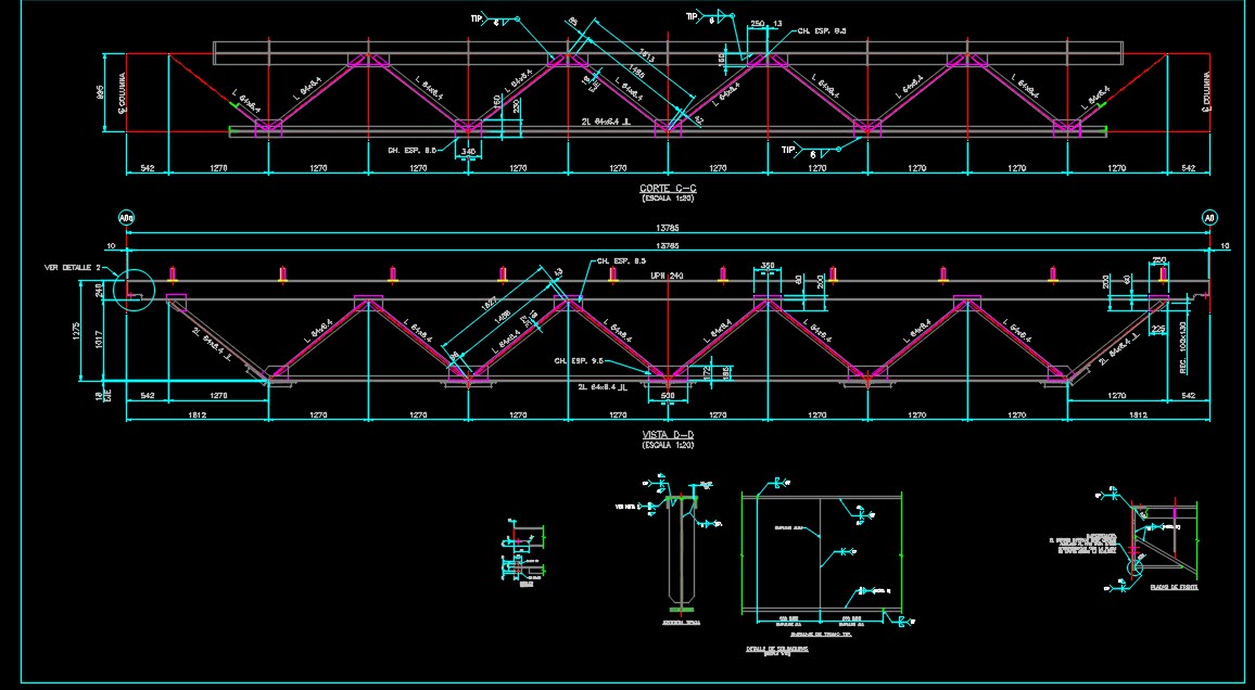 Overhead Bridge Crane [DWG]