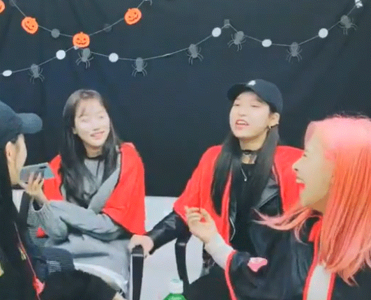 어하루 본 에이프릴(여주다네 그룹) 멤버들 반응 | 인스티즈