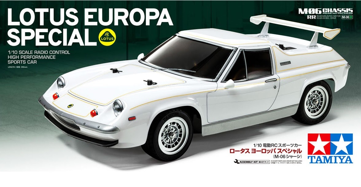 タミヤ　ラジコン　ボディ　ロータスヨーロッパスペシャル タミヤ 電動RCカーシリーズ 1/10RC ロータス ヨーロッパ