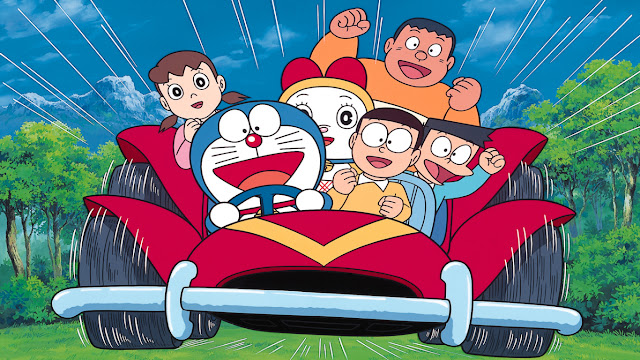 wallpaper laptop doraemon