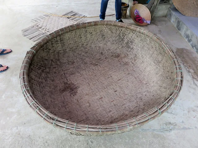 Basket boat in central Vietnam
