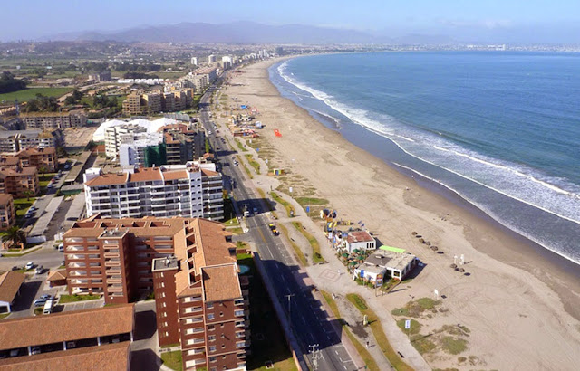 Praia em La Serena