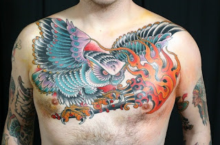 Cool Owl Tattoos On Chest Picture 8
