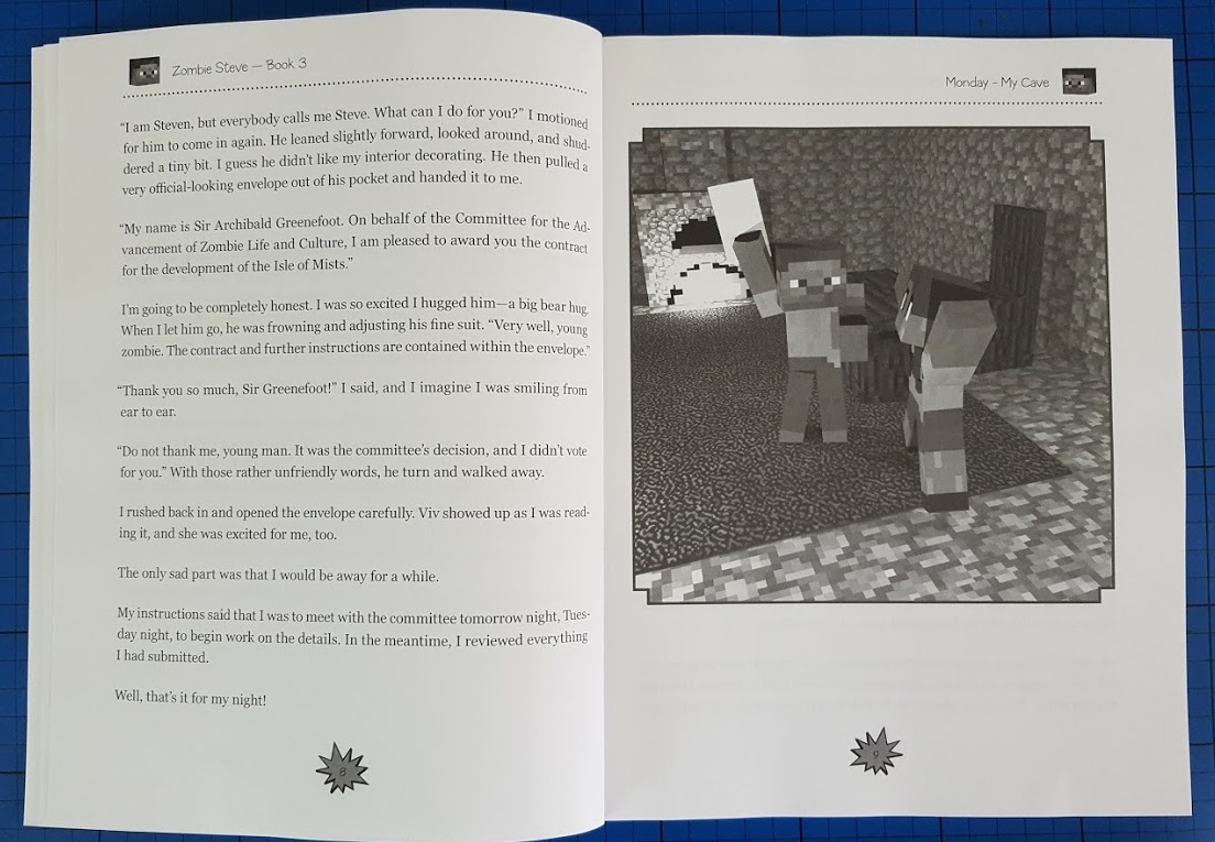 The Brick Castle Diary Of A Minecraft Zombie Steve by MC Steve