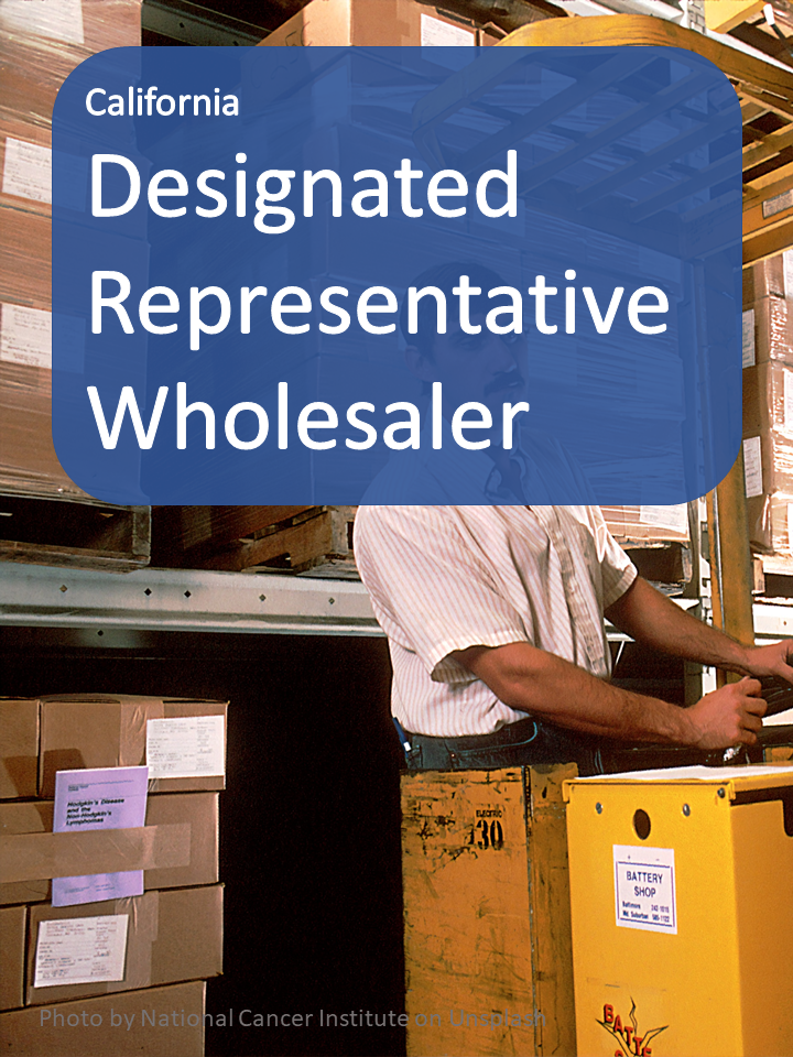 California Designated Representative Training Programs Wholesalers