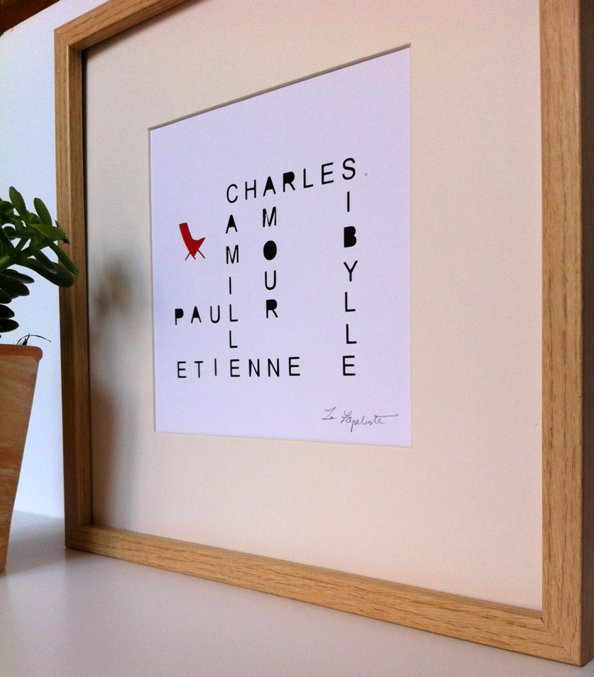 La Papelista Le Blog " En 5 lettres découpées"