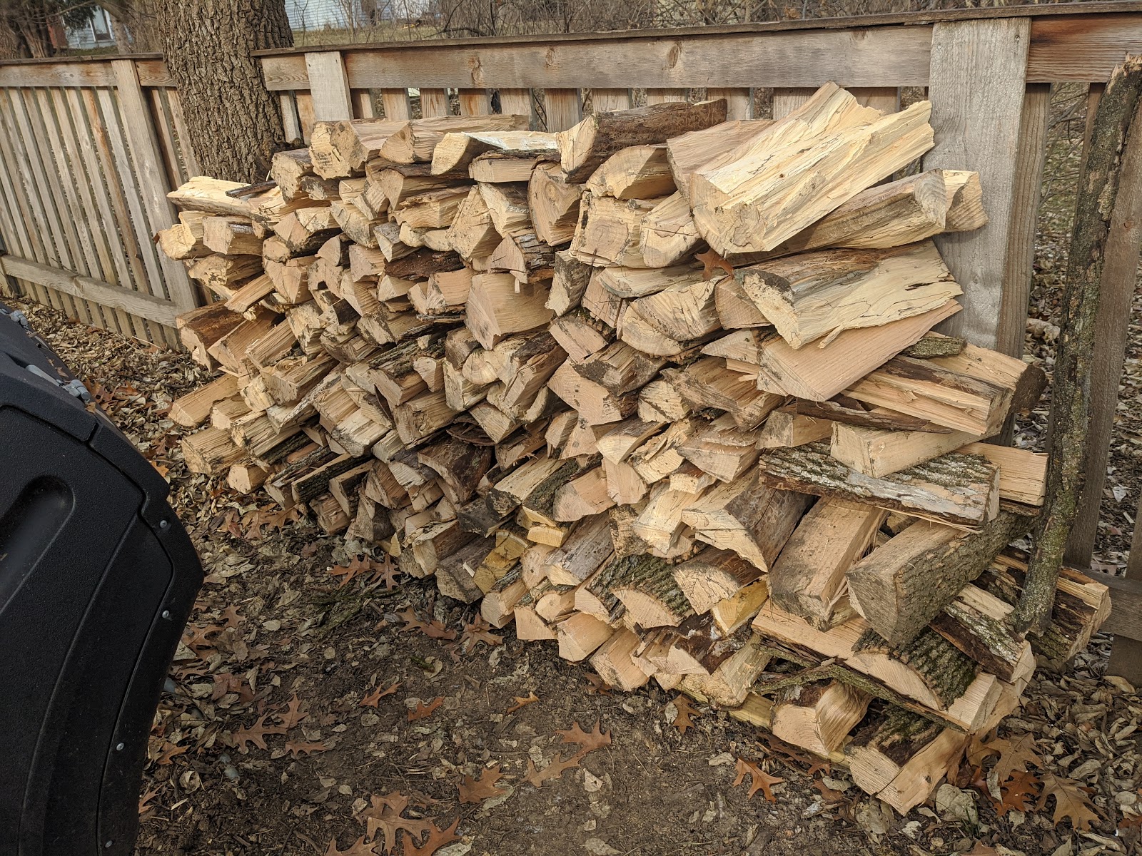 Ash Firewood Rounds Update Processing Started 2019