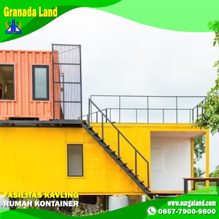 Granada Land menyediakan kavling khusus rumah kontainer yang bisa anda tinggali ataupun anda sewakan ke pengunjung tempat wisata