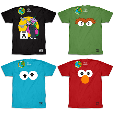 Sesame Street x Johnny Cupcakes T-Shirt Collection Part 2