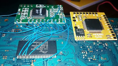 Pemasangan IC Matrix pada PS2