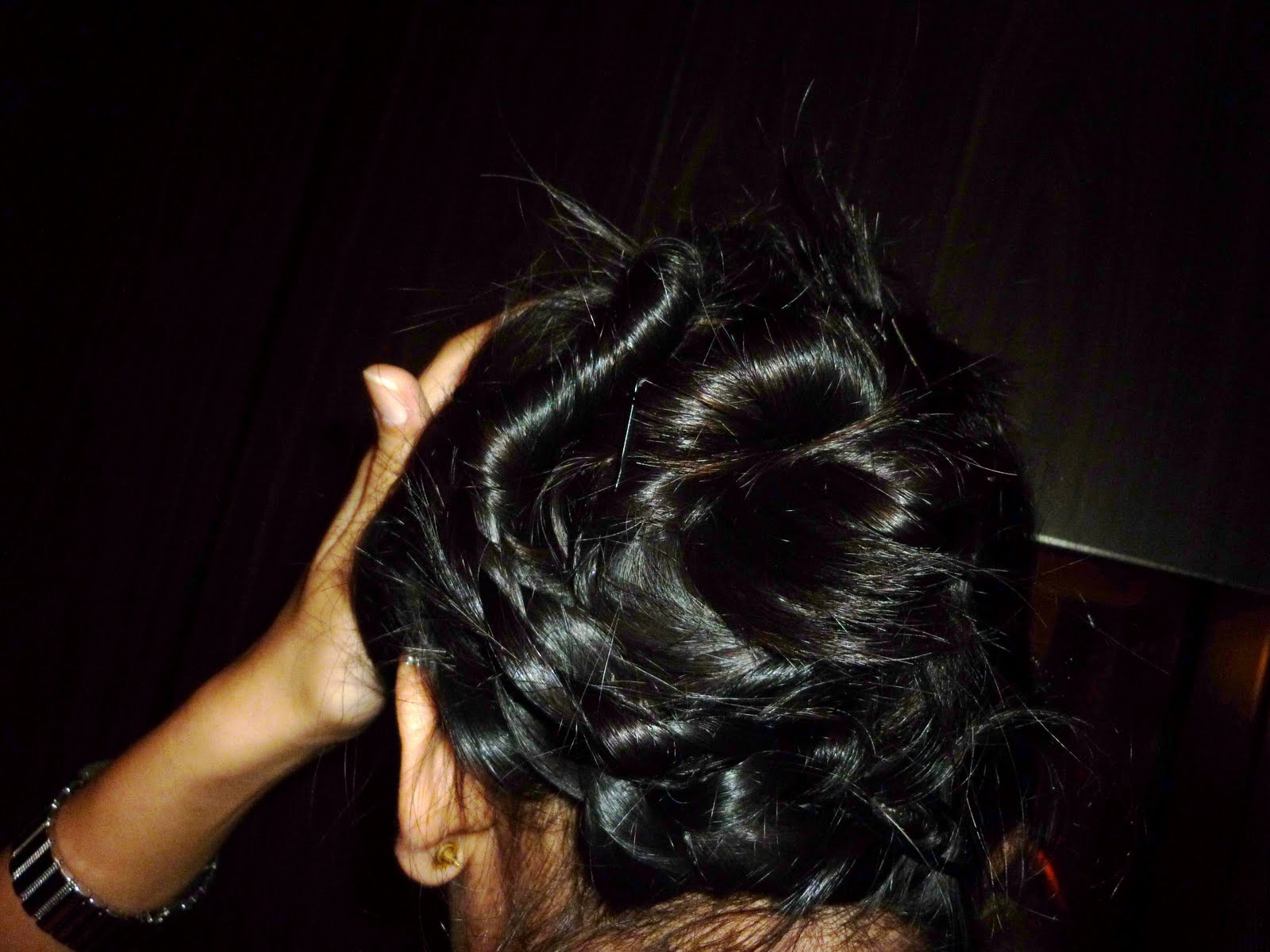Updo Tutorial For The Love Of Fashion And Other Things Indian